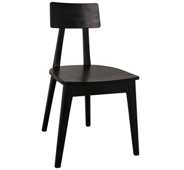 Kimi Chair, Charcoal Black