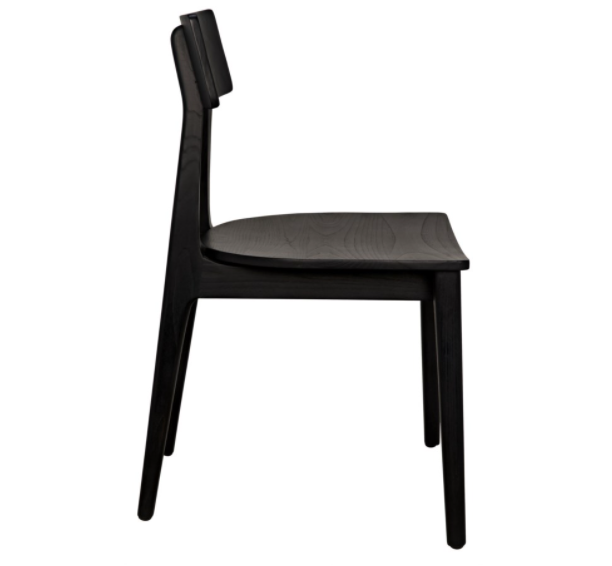 Kimi Chair, Charcoal Black