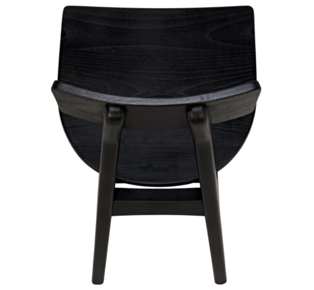 Kimi Chair, Charcoal Black