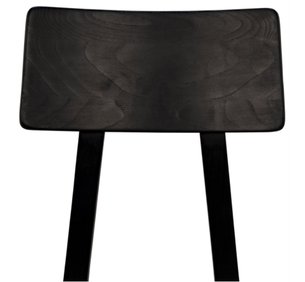 Kimi Chair, Charcoal Black