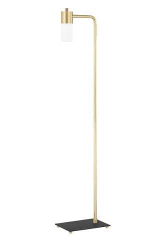 Lola Floor Lamp - Aged Brass