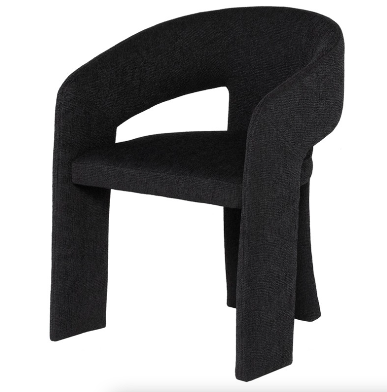 Anise Dining Chair - Activated Charcoal