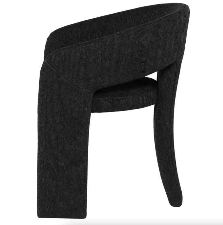 Anise Dining Chair - Activated Charcoal