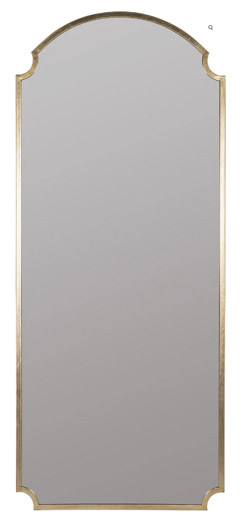 Saxton Floor Mirror-Champagne