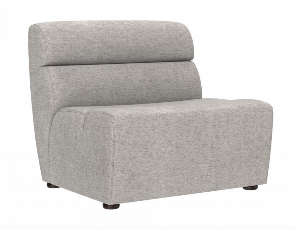 Cornell Modular - Armless Chair - Polo Club Stone