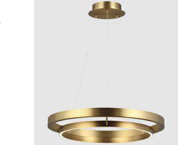 Grace 30 Chandelier - Aged Brass