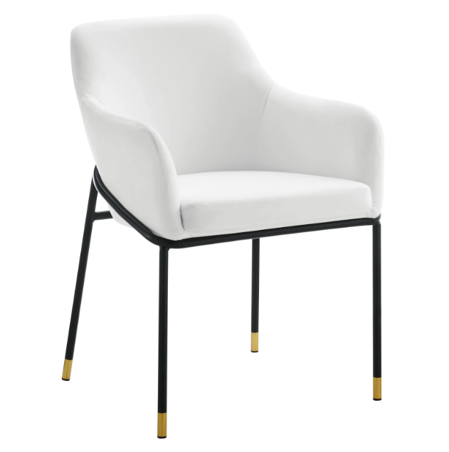 Jovi Performance Velvet Dining Armchair