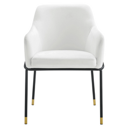 Jovi Performance Velvet Dining Armchair