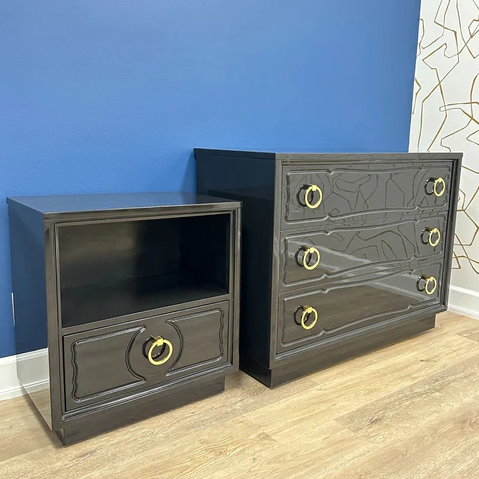 "Dorothy" Dresser & Nightstand Set