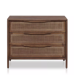 Sydney Large Nightstand, Brown Wash Mango