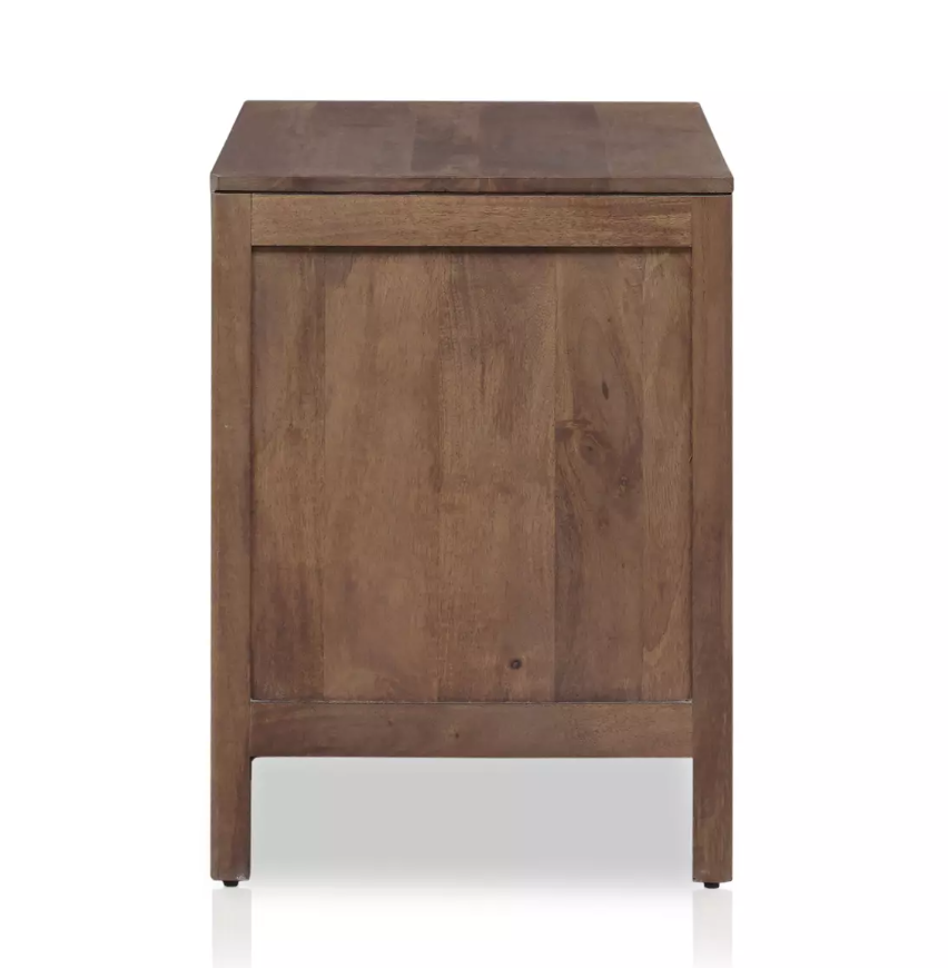 Sydney Large Nightstand, Brown Wash Mango by Four Hands