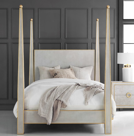 Gustavian Abstract Bed