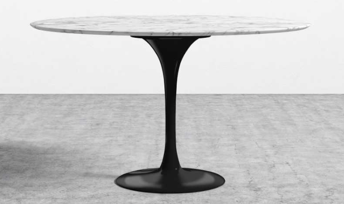 Tulip Table Round - Carrara, 36 inch