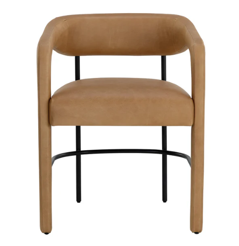 Mavia Dining Armchair, Ludlow Sesame