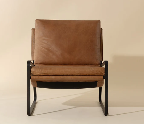 Zancor Lounge Chair - Gunmetal