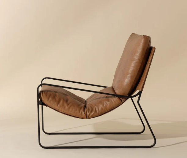 Zancor Lounge Chair - Gunmetal