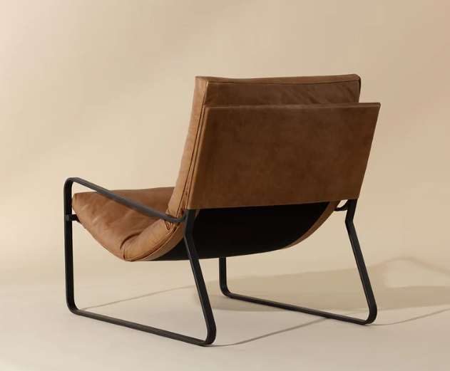 Zancor Lounge Chair - Gunmetal