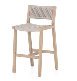 Delano Outdoor Counter Stool-Brown