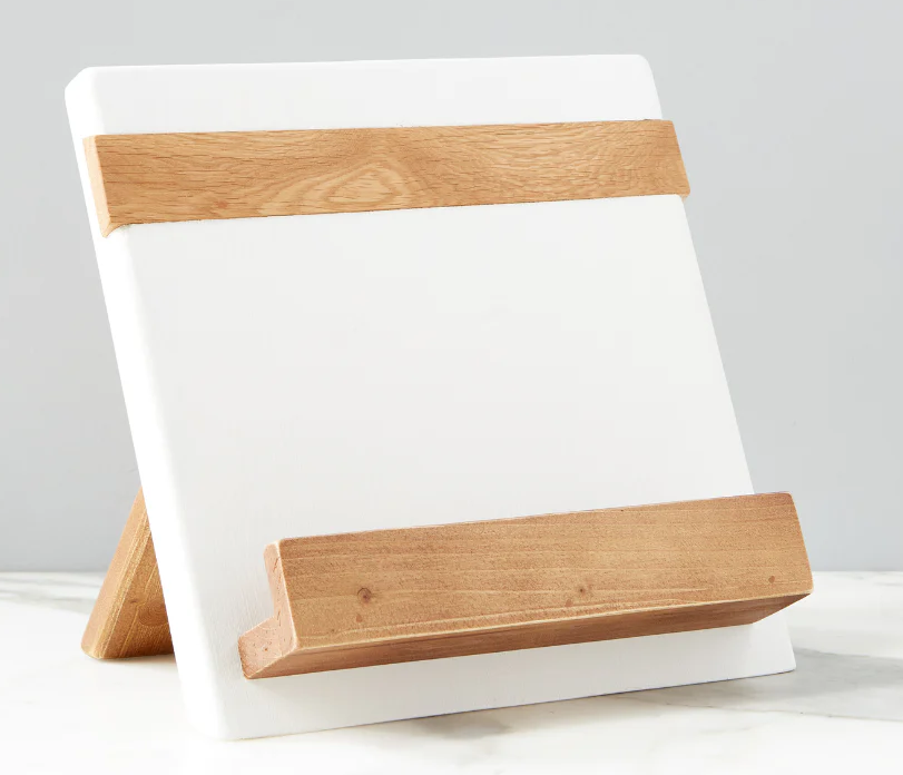 White Mod iPad / Cookbook Holder