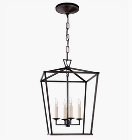 Darlana Small Lantern - Aged Iron