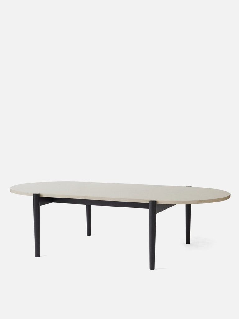 Septembre, Coffee Table, Black Ash/Grey Stone