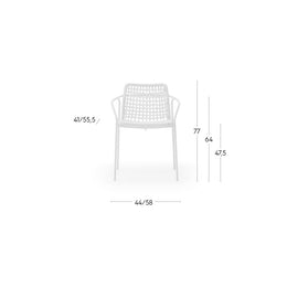 Sey 691, Lacquered Steel Frame, Rope