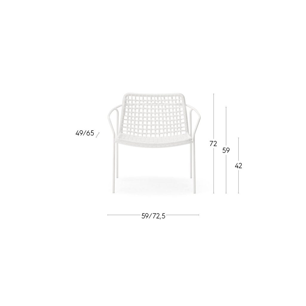 Sey 694, Outdoor Grade Lacquered Frame, Rope