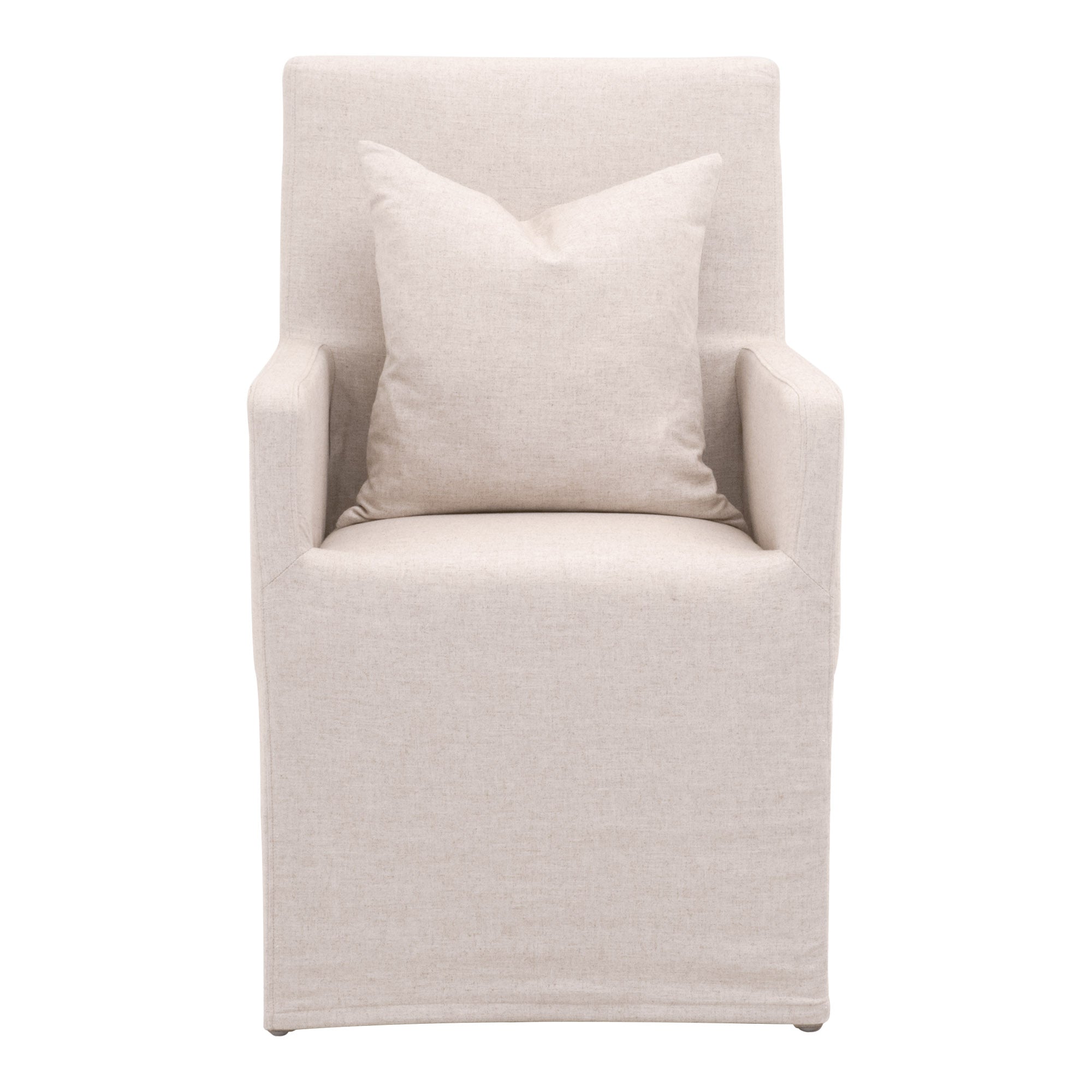 Shelter Slipcover Arm Chair, Jute