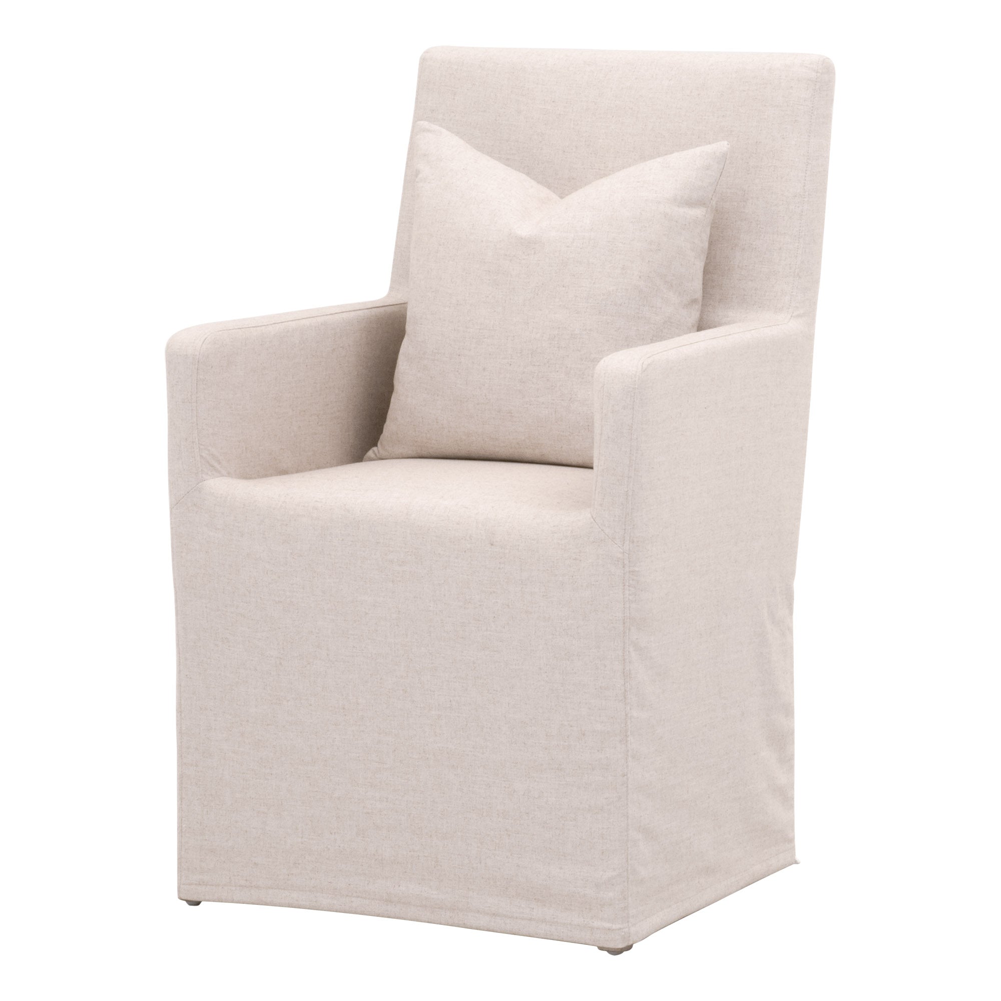 Shelter Slipcover Arm Chair, Jute