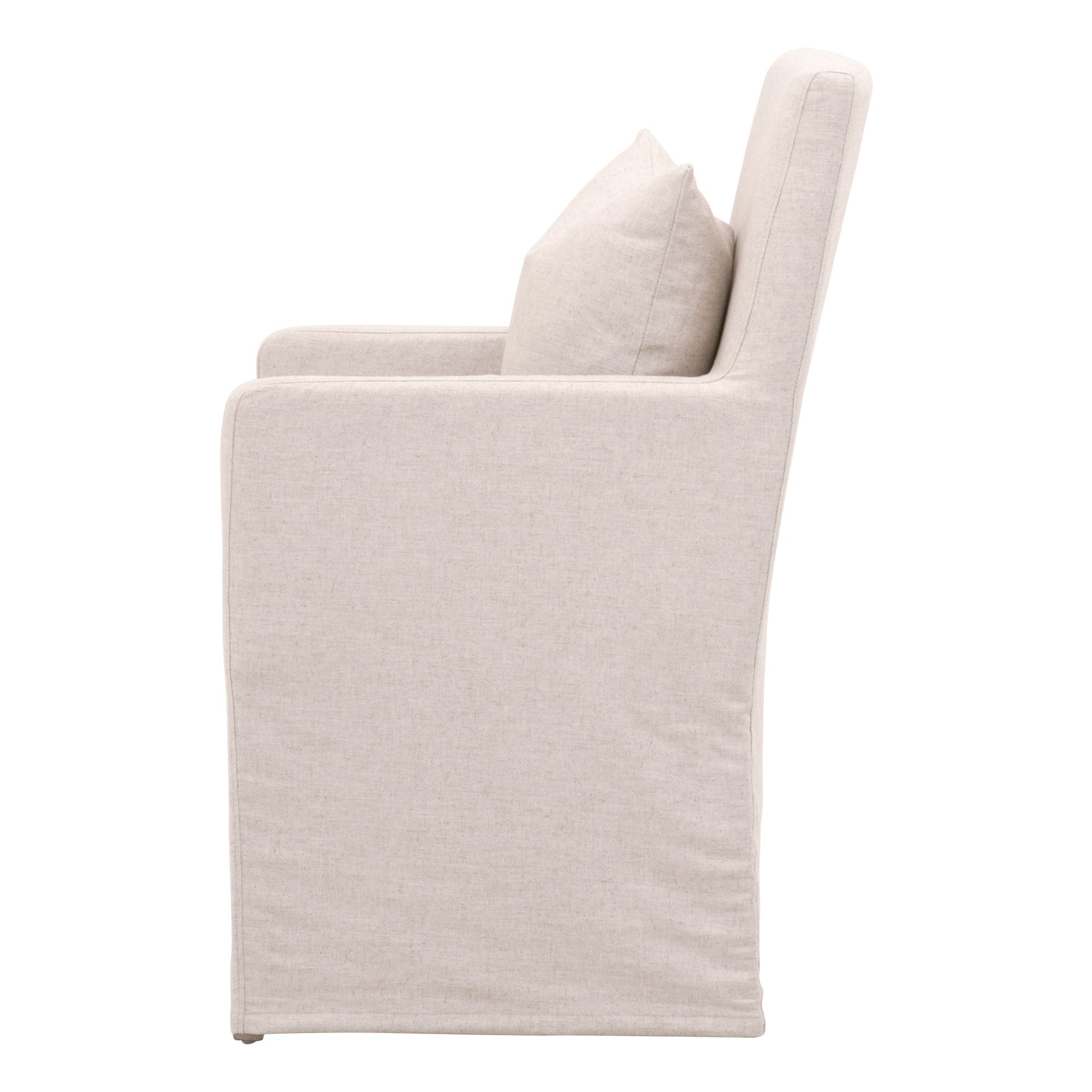 Shelter Slipcover Arm Chair, Jute