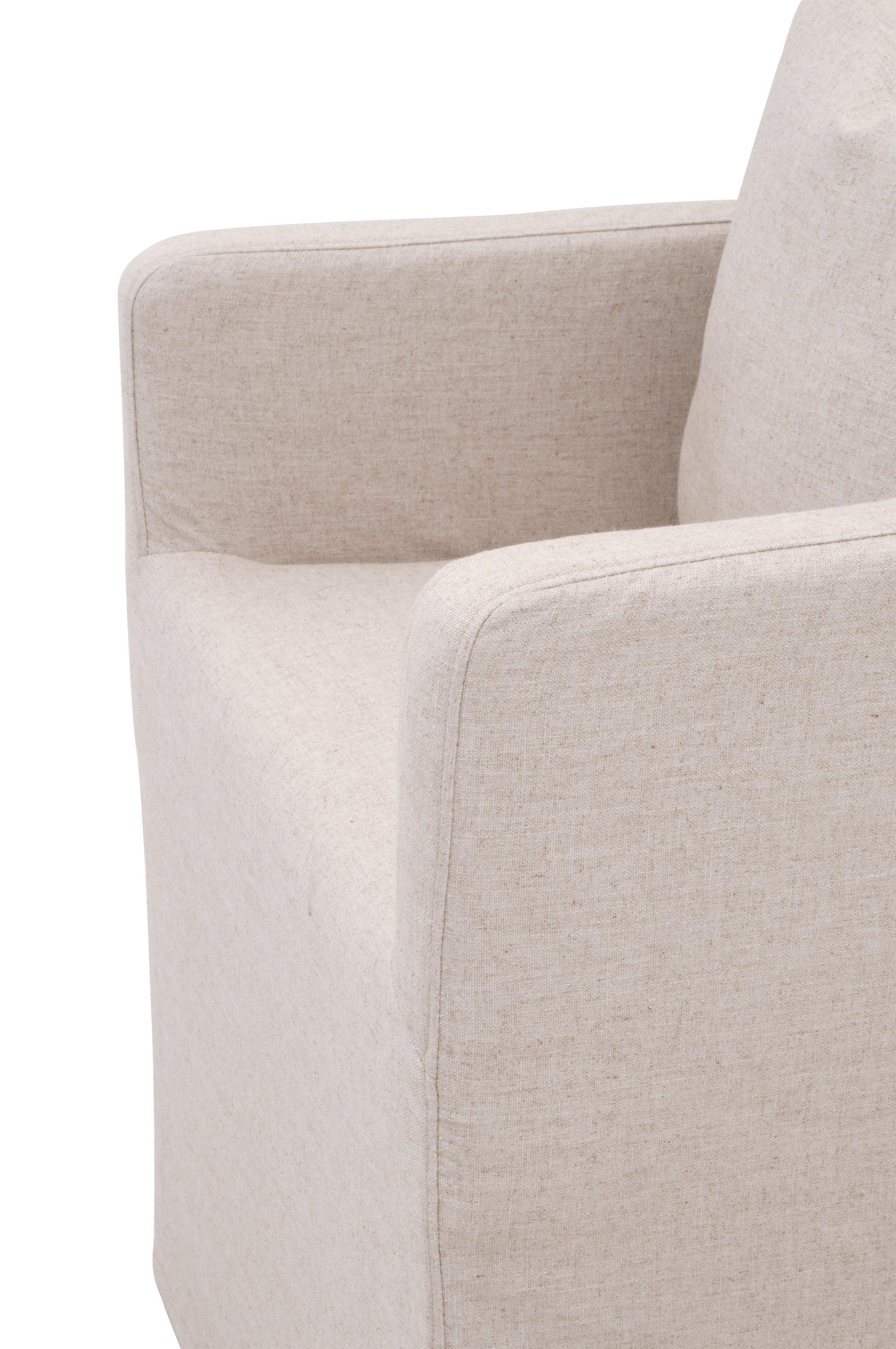 Shelter Slipcover Arm Chair, Jute