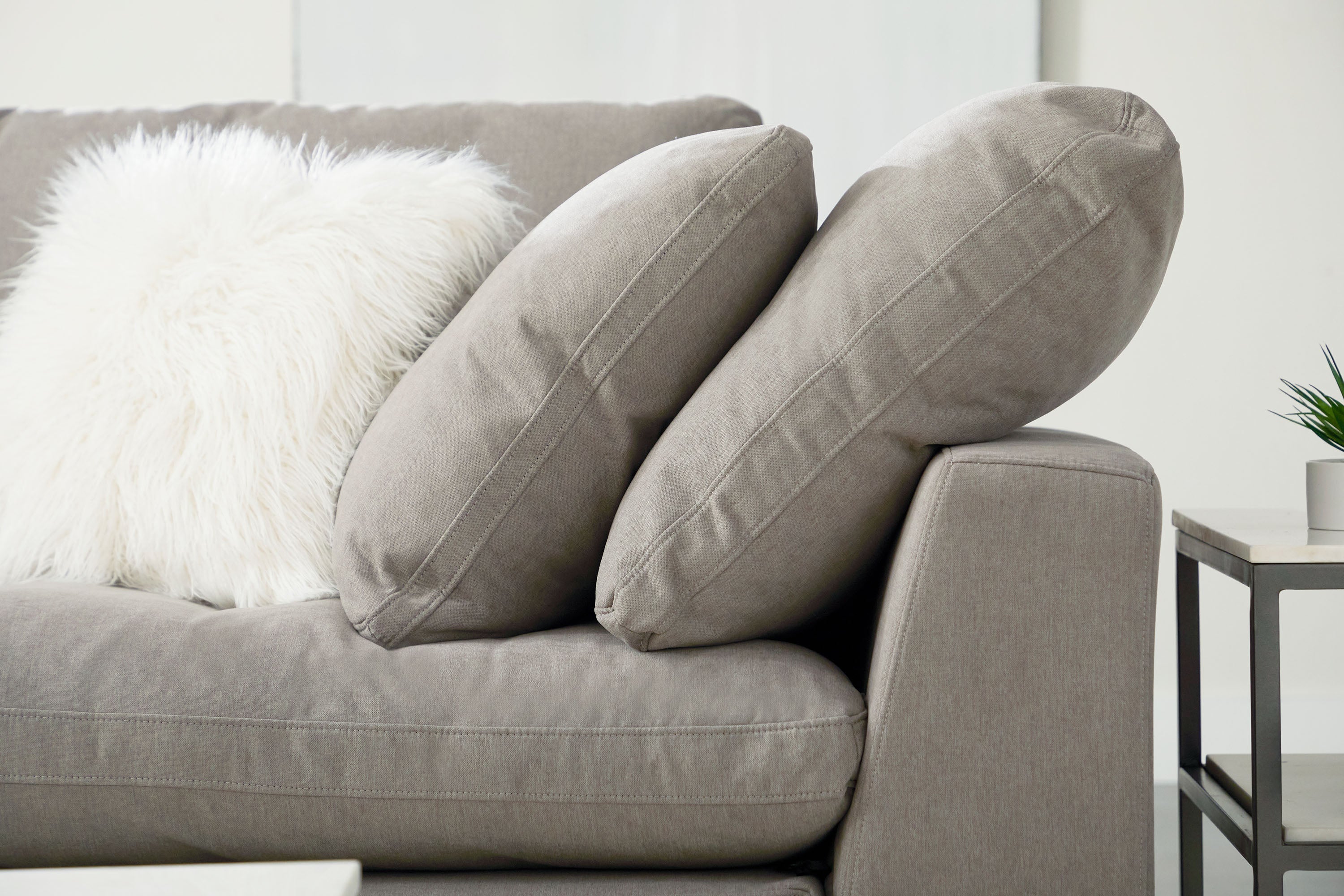 Sky 96" Sofa, LiveSmart Peyton-Slate