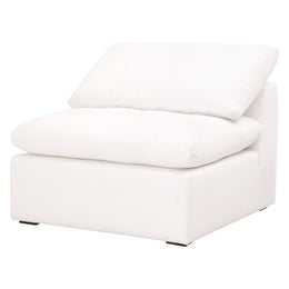 Sky Modular Armless Chair, LiveSmart Peyton-Pearl