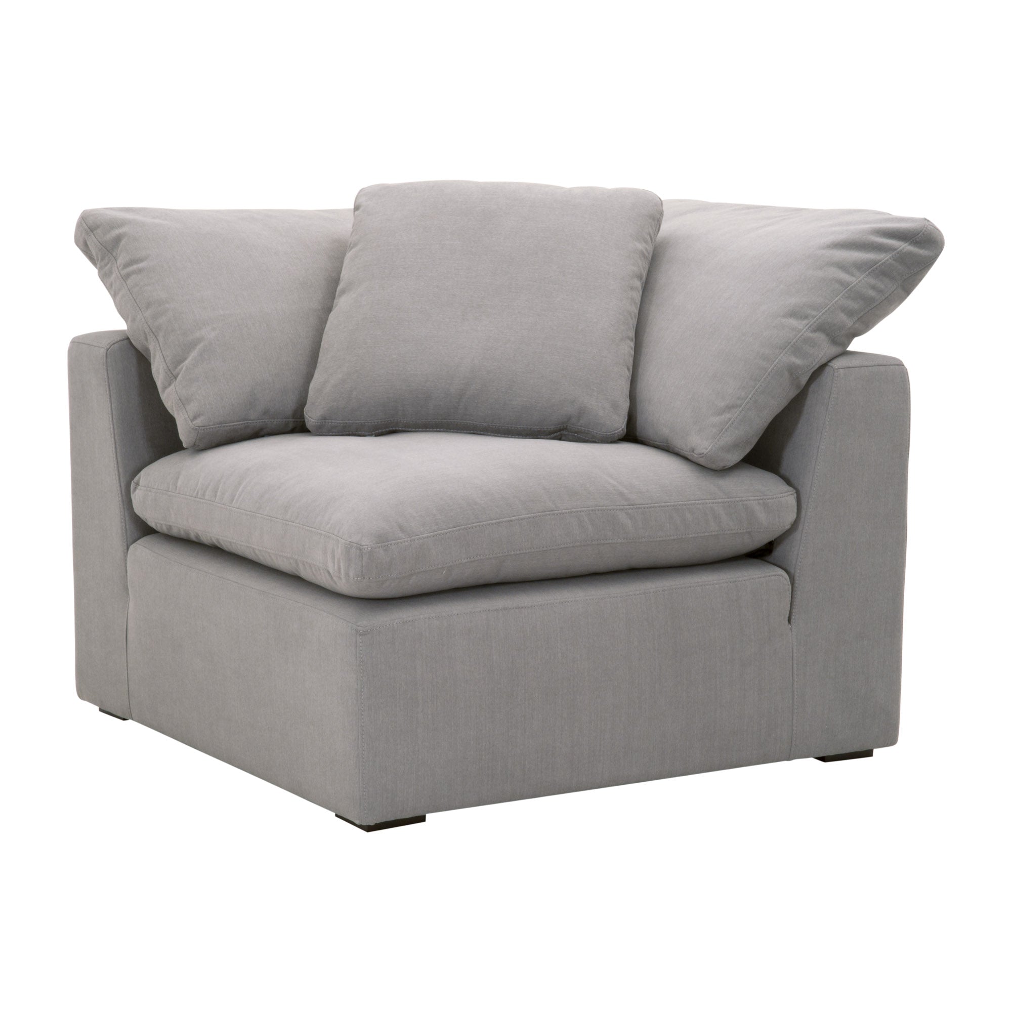 Sky Modular Corner Chair, LiveSmart Peyton-Slate