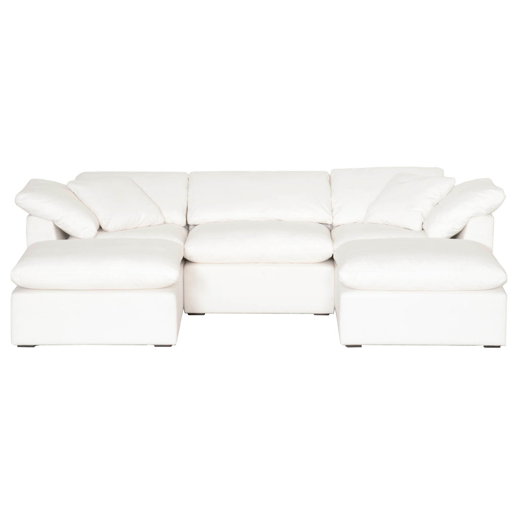 Sky Modular Ottoman, LiveSmart Peyton-Pearl