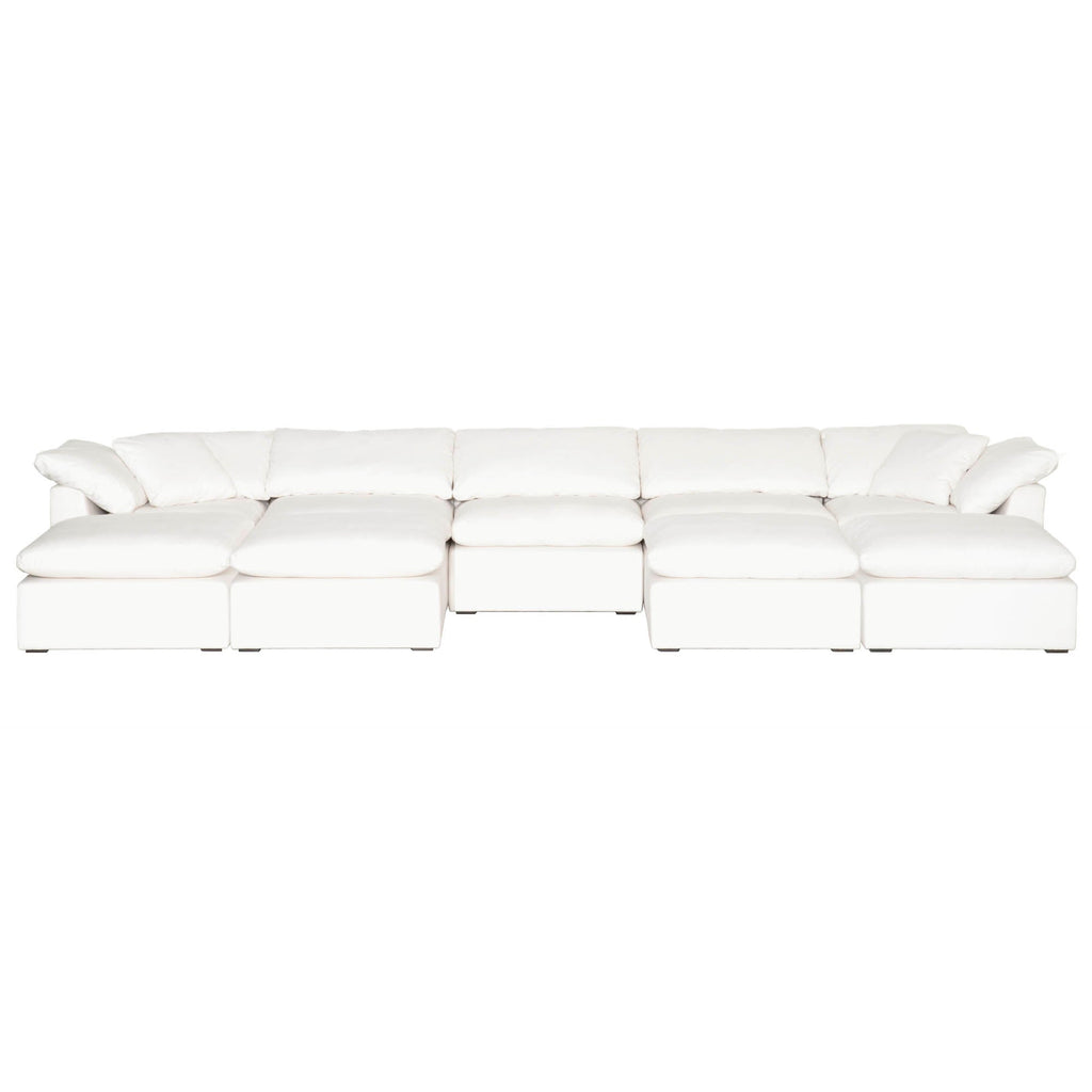 Sky Modular Ottoman, LiveSmart Peyton-Pearl