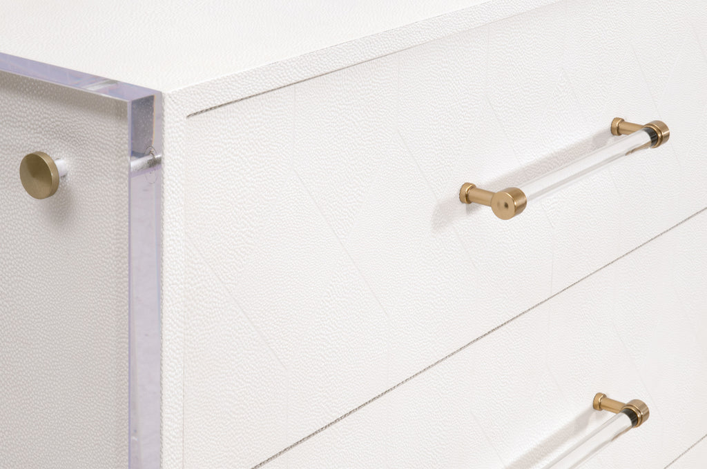 Sonia Shagreen 6-Drawer Double Dresser