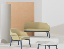 Spy 663, Lacquered Beech, Select Fabric