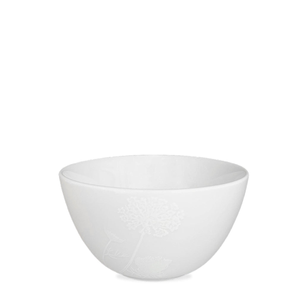 Summer White Tall Cereal Bowl