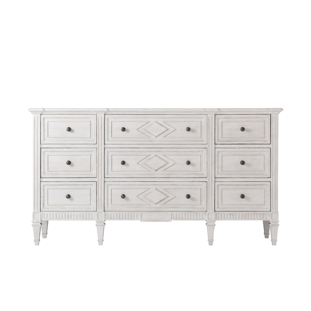 The Laurent Dresser, Nora - White Finish