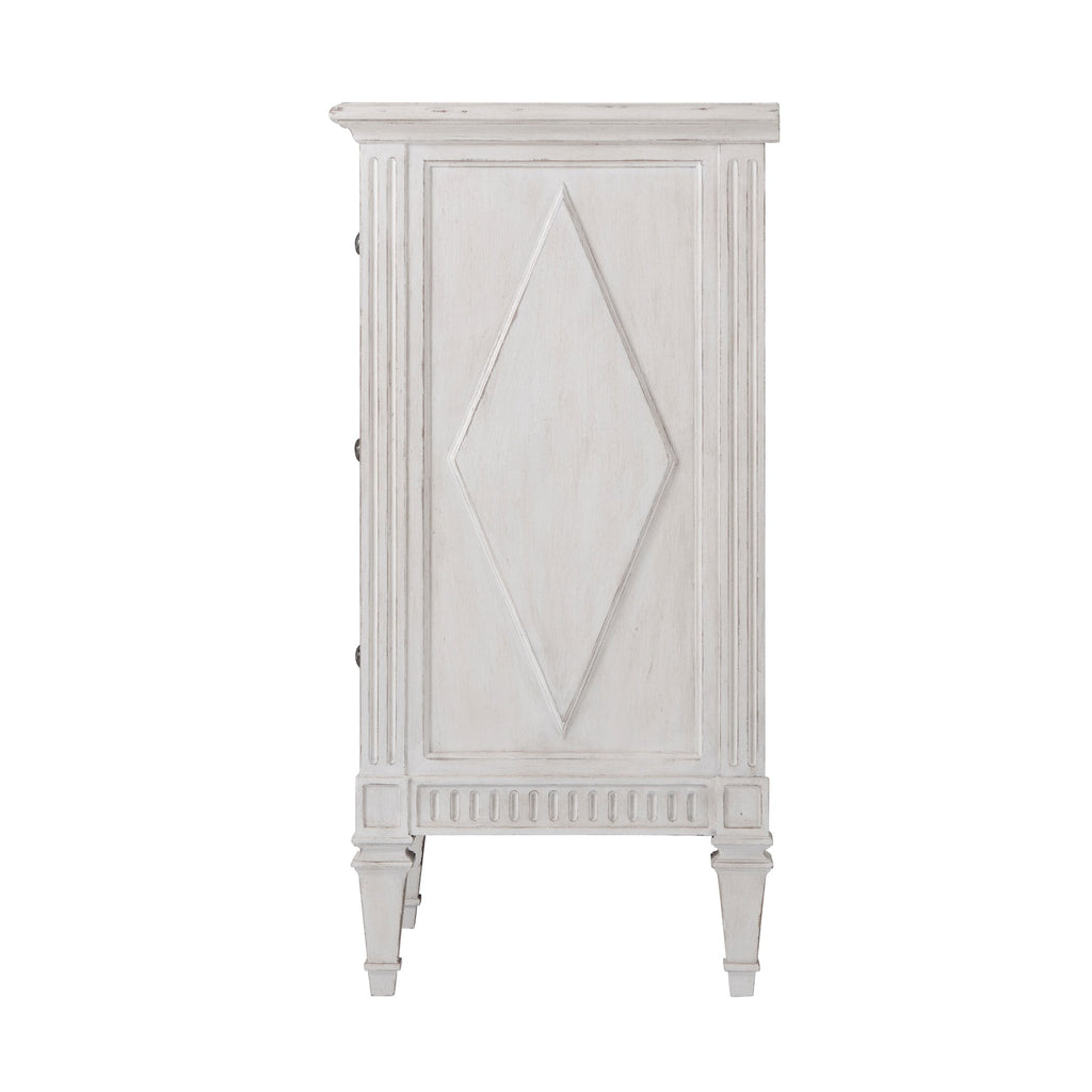 The Laurent Dresser, Nora - White Finish