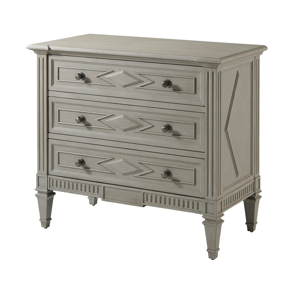 The Orval Chest Of Drawers, Elsa - Grey Finish