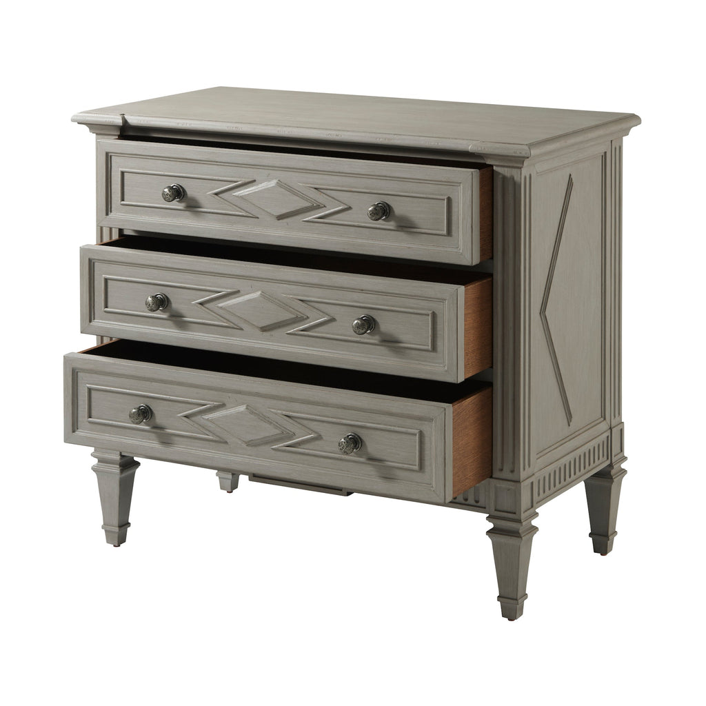 The Orval Chest Of Drawers, Elsa - Grey Finish