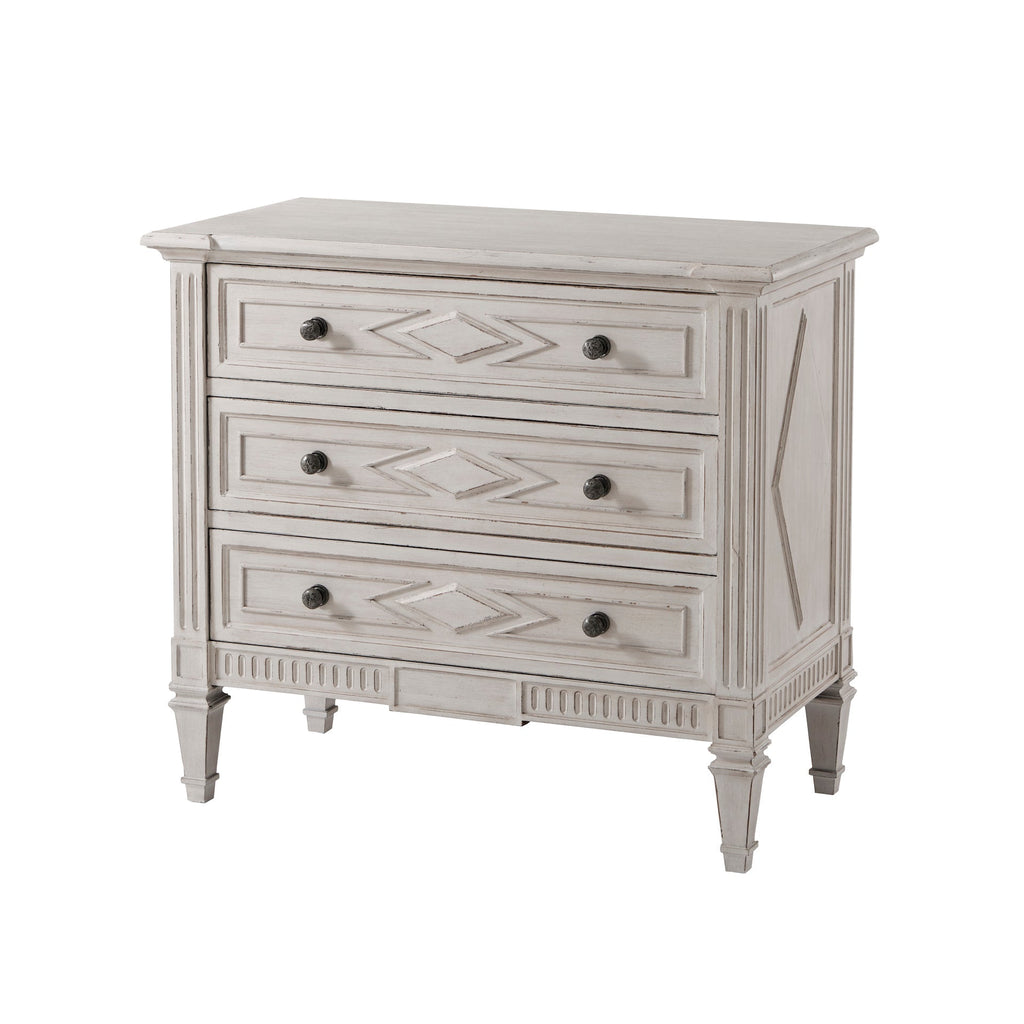 The Orval Chest Of Drawers, Nora - White Finish