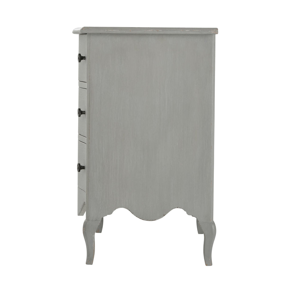 The Rene Nightstand, Elsa - Grey Finish