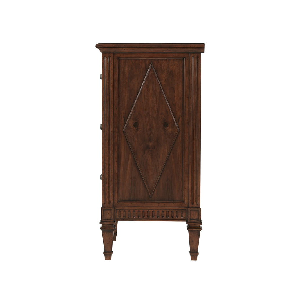 The Laurent Dresser, Avesta - Med Brown Finish