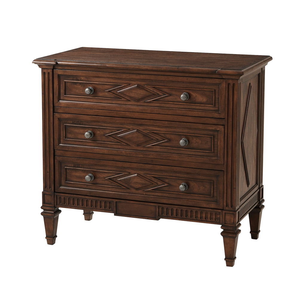 The Orval Chest Of Drawers, Avesta - Med Brown Finish