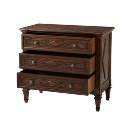 The Orval Chest Of Drawers, Avesta - Med Brown Finish