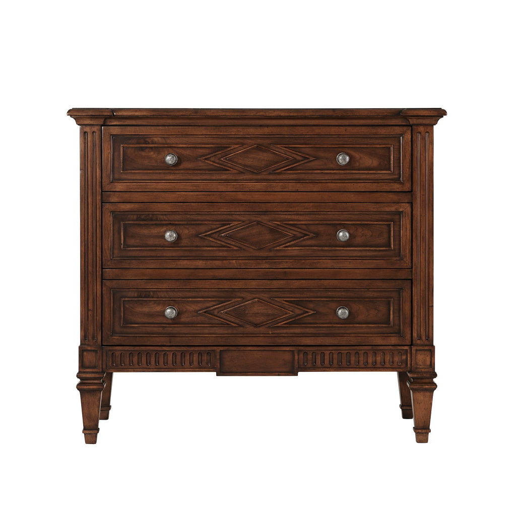 The Orval Chest Of Drawers, Avesta - Med Brown Finish