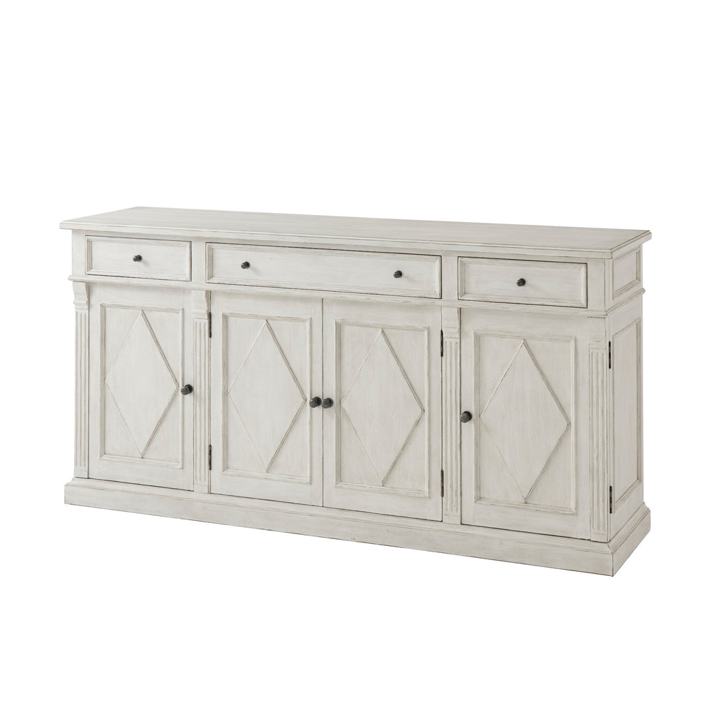 The Bordeaux Sideboard, Nora - White Finish